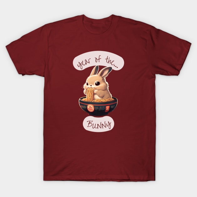 Year of the... BUNNY T-Shirt by AurelionDesign